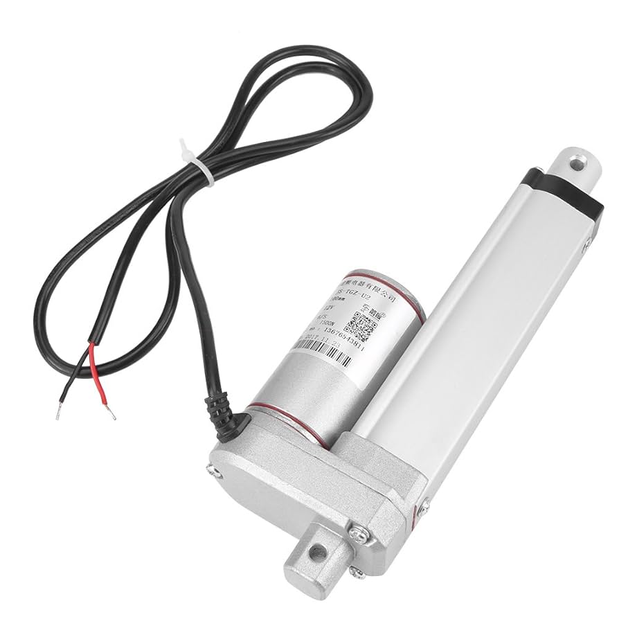 Linear Actuator DC12V  150mm Stroke Length , Electric Actuator, 1500N 7mm/S 