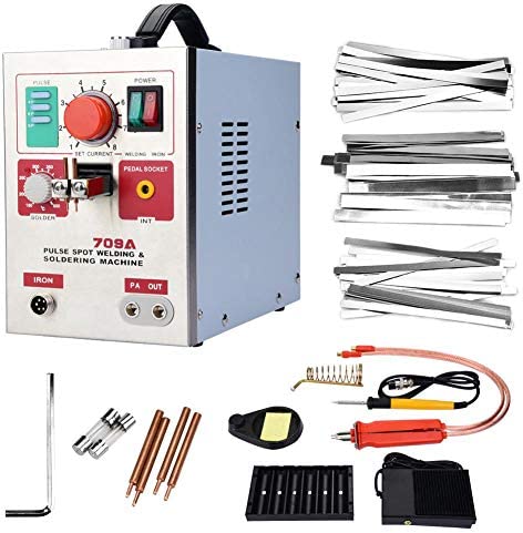 SUNKKO 709A Battery Spot Welder with 70B Welding Pen