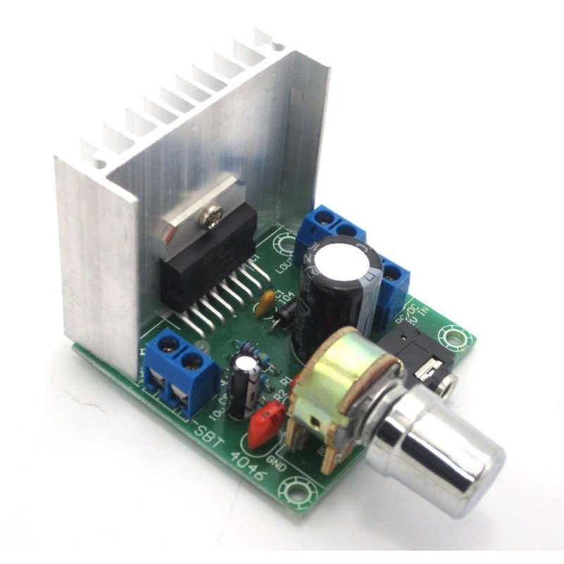 TDA7297 power amplifier board, 2.0 double channel noiseless amplifier module