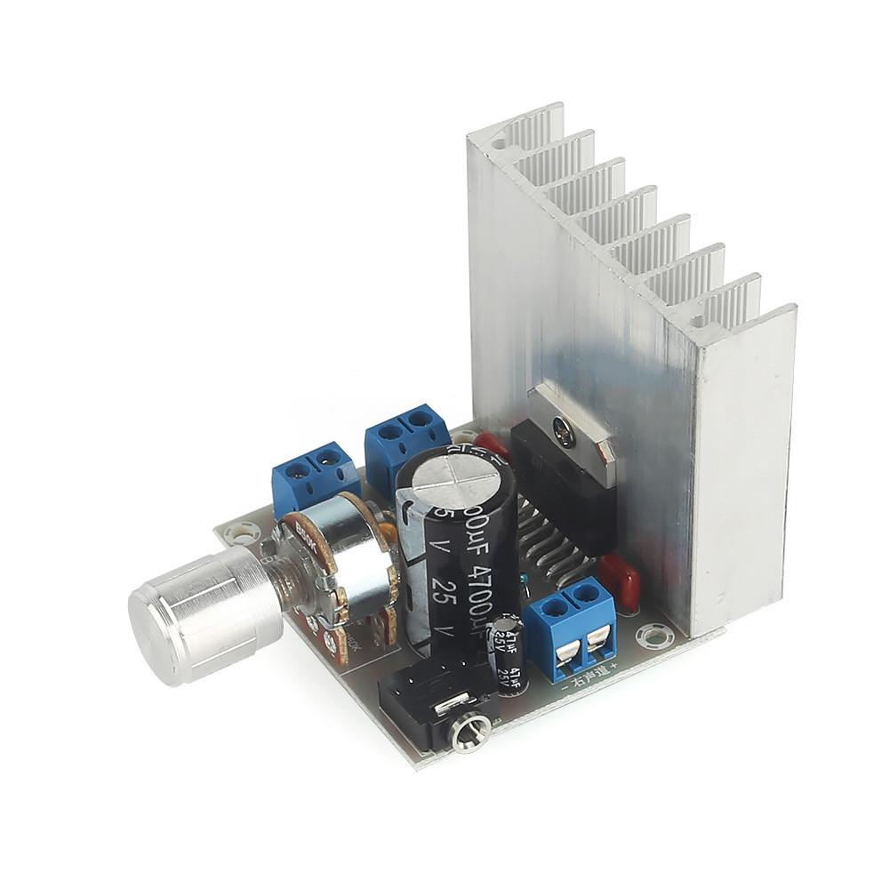 TDA7377 power amplifier board, 2.0 double channel noiseless amplifier module, DC 12V