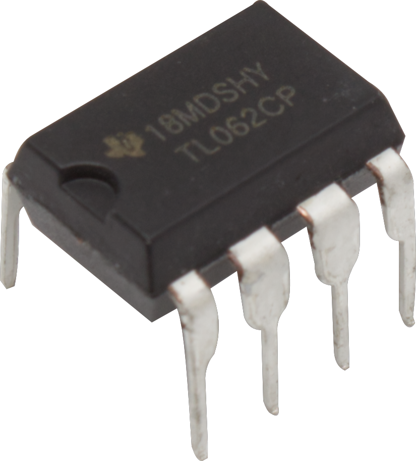 TL062 Op-AMP Dual Low-Power JFET Input 8-Pin DIP