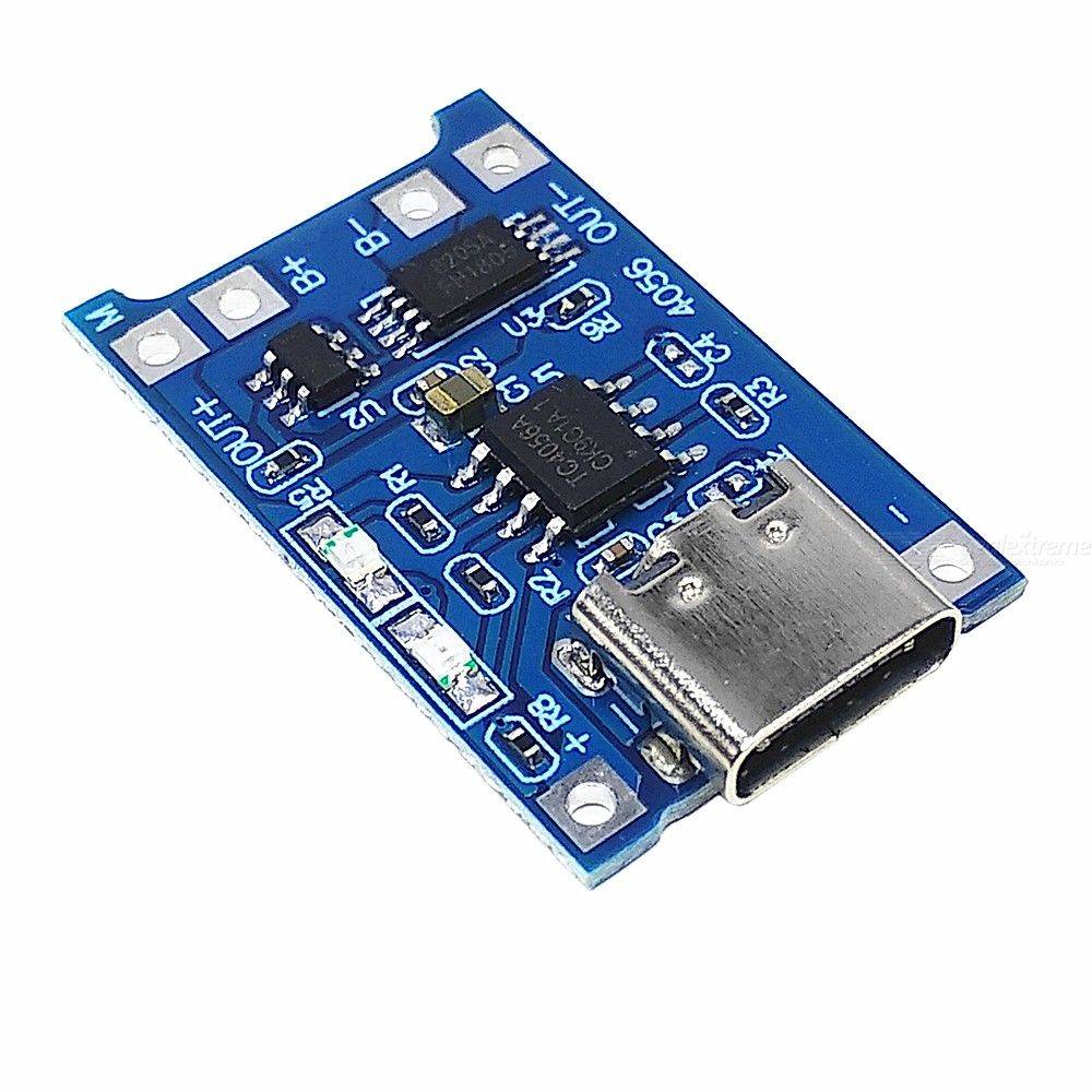 TP4056 1A Lipo Battery Charging Board Type-C