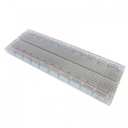 MB-102 Breadboard Transparent 830 Point Solderless