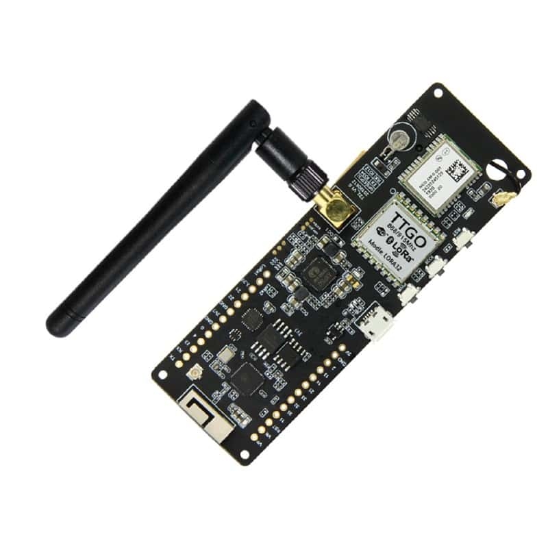 TTGOT- Beam V1.1 ESP32 LORA 915MHz NEO- 6M WiFi Wireless Bluetooth Module IPEX 18650 Battery Holder CH9102F Chip