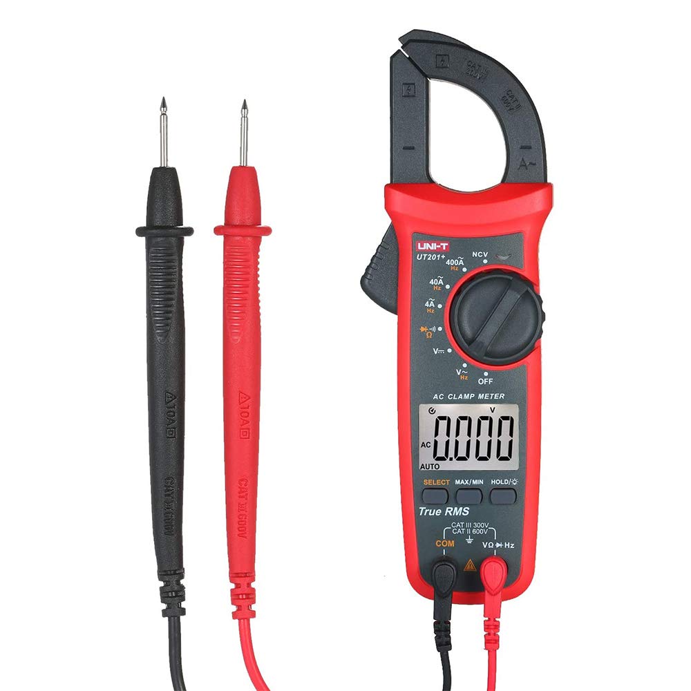 Uni-T UT201 Digital Clamp Multimeter 400 A;200 mV-600 V