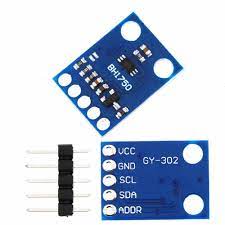 Unsoldered GY-302 BH1750 Light Intensity Module