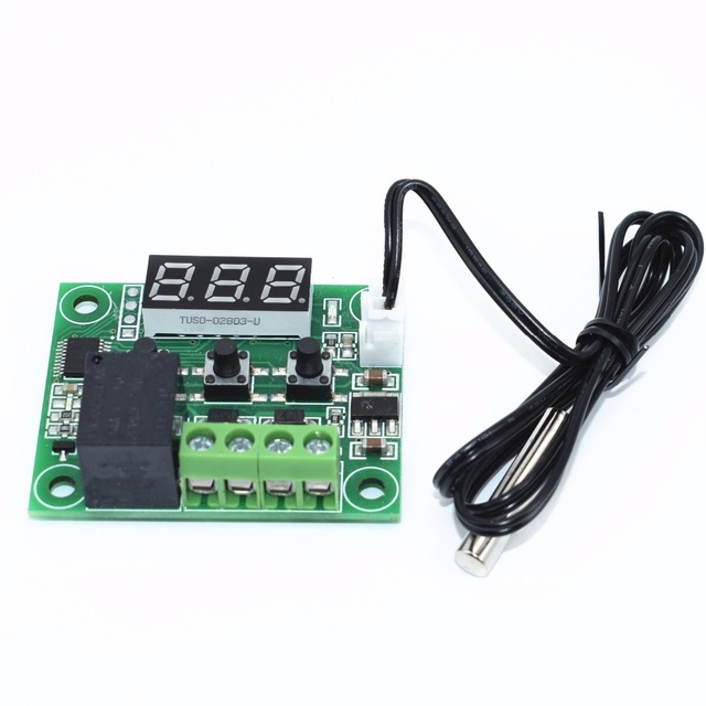 W1209 DC 12V heat cool temp thermostat temperature control