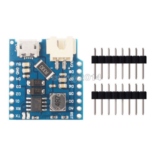 WeMos D1 Lithium Battery Charger Board with Mini USB