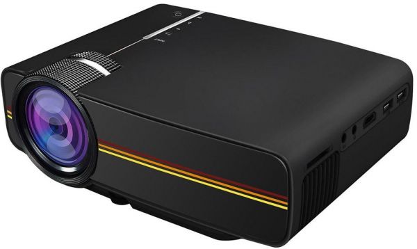 YG-400 projector black color,LED mini projector