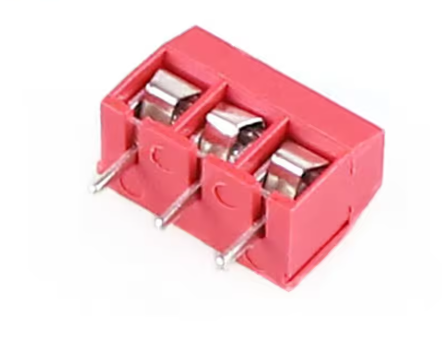 [PB006] Red KF301-3P 5.0MM 5.08mm Straight Needle PCB Terminal Blocks