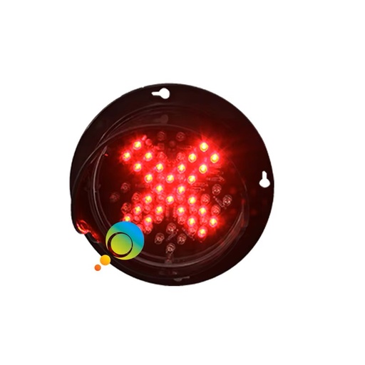 100mm 4 inch LED lamp mini red cross green arrow traffic light module