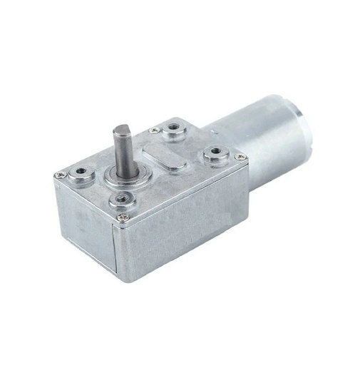 [JB112] Solid Shaft JGY370 DC12V 10RPM/MIN High Torque Self-locking Strong Wheel Tturbine Worm Reduction Motor