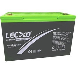 [LXHG100-12] 12V 100AH Hybrid Gel Battery Maintenance-free  Lecxo 