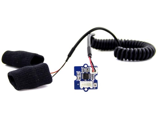 [101020052] Grove GSR Skin Current Sensor Skin-detect Moisture Conductance Conductivity Sensor Module for Arduino