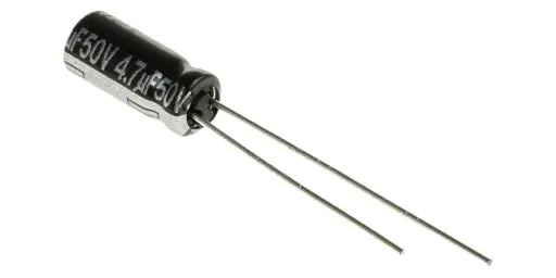 [4.7uf50] 4.7uF Electrolytic Capacitor 50V dc