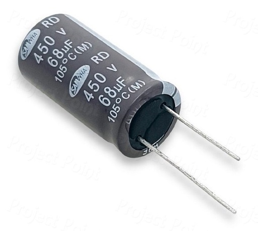 [68UF450] 68uF 450v Electrolytic Capacitor