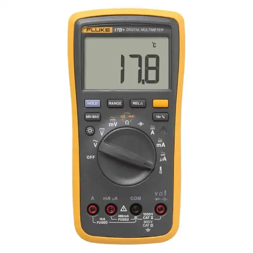 [17B+] FLUKE Digital Multimeter, CAT III 600V, 10A 