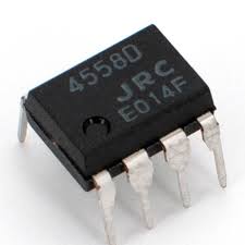 [4558D] 4558D DIP Dual Operational Amplifier IC