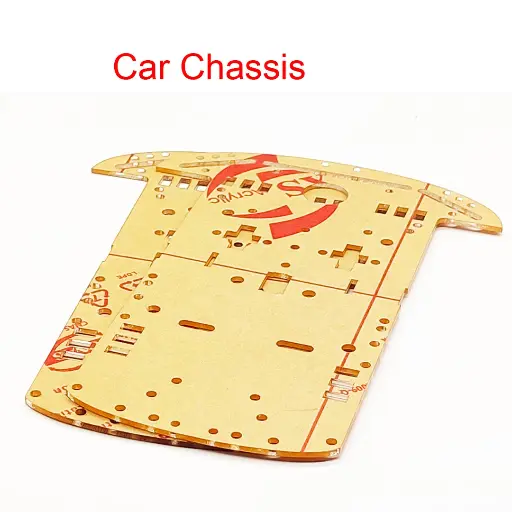 [ZA094] 2WD ROBOT Car Acrylic Chassis (1 -layer)