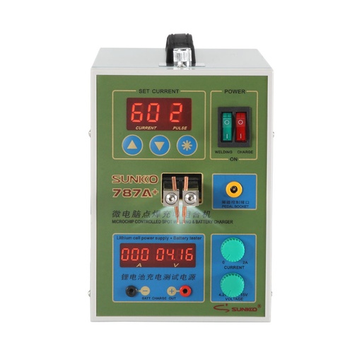 [GE034] SUNKKO 787A+ Battery Spot Welder Welding Machine UK Plug 220V