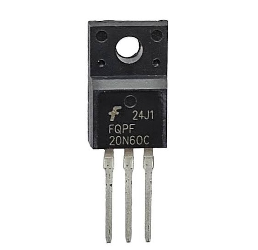 [20N60] FQPF 20N60C 20N60 MOSFET N-Channel , 20A 600V TO-220F