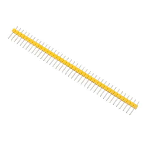 [AC128] Yellow 2.54mm Single Row Male 1X40 Pin Header Strip
