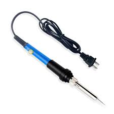 [NC607] High-Quality Adjustable Temperature Straight Plug Soldering Iron 60W   UK Plug 220V