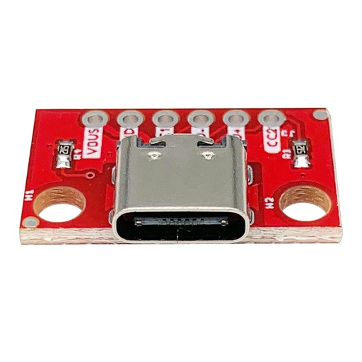 [AL158] TYPE-C Female Test Board Red