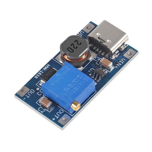 [AA193] MT3608 XY-016 2A Max DC-DC Step Up Power Module  (Type C Interface）