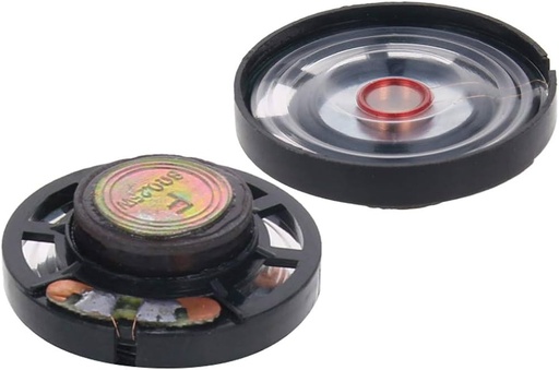 [AF452] 29mm Diameter 8Ω 0.25W Plastic External Magnetic Speaker for Toy Horn Large Magnet
