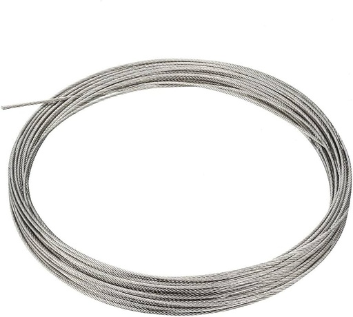 1.0mm 304 Stainless Steel rope Clothesline Diameter Piano Wire ( 1 Meter)