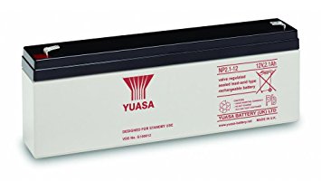 12V 2.3AH rechargeable lead-acid battery YUASA JAPAN