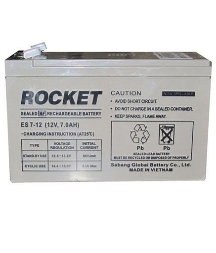 12V 7Ah rechargeable battery Rocket