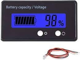 12V-84V Battery Power Display Meter 