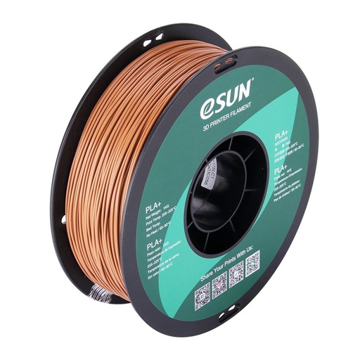 [ESUN LIGHT BROWM] 1.75MM PLA+3D FILAMENT LIGHT BROWN-1KG(N.W)