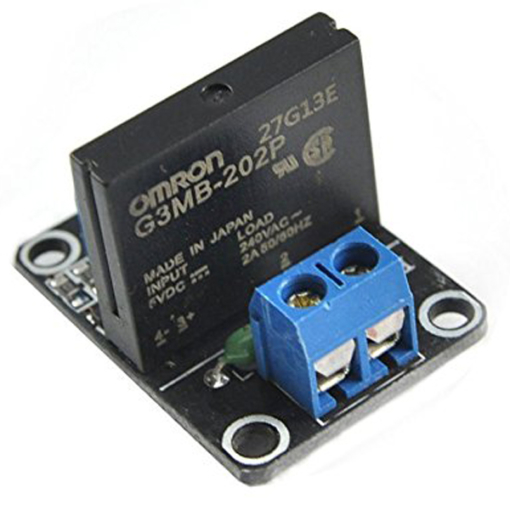 [NA283] 1 Road 5v Low Level Solid State Relay Module with Fuse SSR 250V 2A Fuse