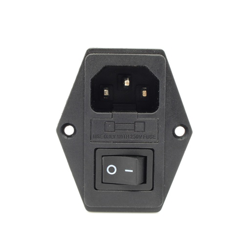 [3A066] 220V 15A Power Supply Socket with Switch and 6A Fuse for Makerbot