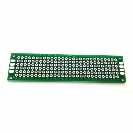 [NC434] 2*8cm Universal PCB Prototype Board Single-Sided 2.54mm Hole Pitch