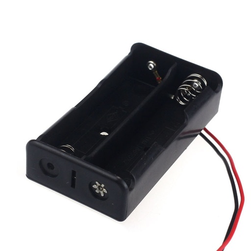 [AD048] 2 x 18650 Lithium Battery Cell Box, Without Cover