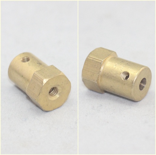 [ND046] 5mm Short Coupling for Robot Smart Car Wheel Length: 18mm