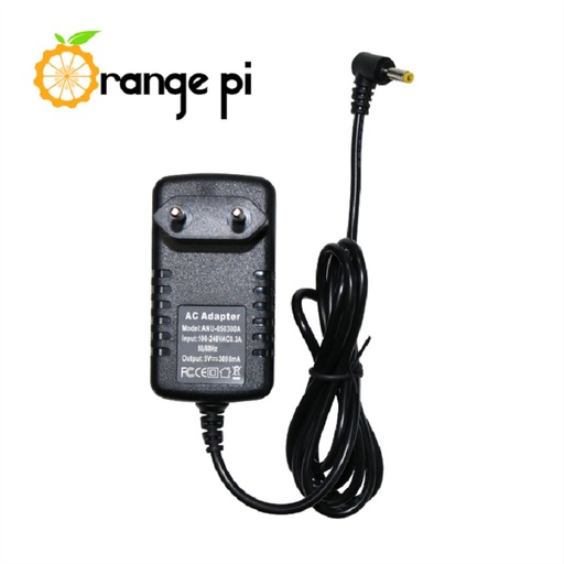 [RD008] 5V/3A EU Plug Power Adapter for Orange Pi