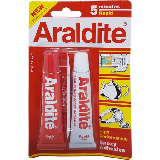 Araldite 5 Minutes Rapid High Performance Epoxy Adhesive