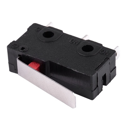 [3A125] Arm Lever 16mm, 250V 5A SPDT 3-Pin Momentary Plastic Micro Limit Switch