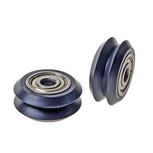 [3C222] CNC Openbuilds Plastic wheel POM with Bearings V-slot V groove passive wheel pulley