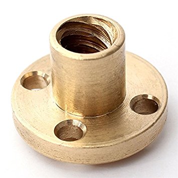 [3C028] Nut for Lead Screw T8 Lead 8mm (Brass)