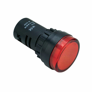 DC 24V  long life LED indicator lamp AD16-22D RED