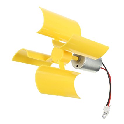 [NA359] DIY new type vertical shaft micro wind generator