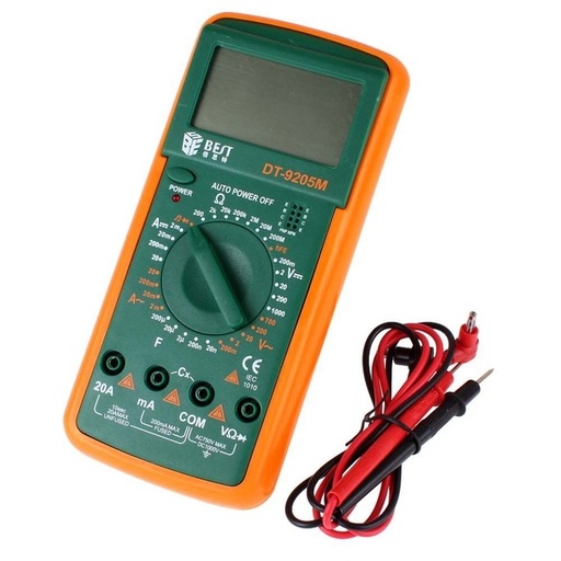 [NC168] DT9205M Digital Multimeter Voltmeter Ohmmeter Ammeter Capacitance Tester Without Battery 