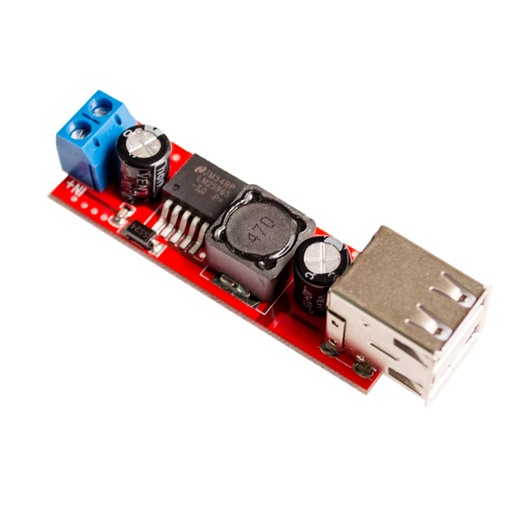 [NA411] Dual USB Output 9V / 12V / 24V / 36V Car Charger Switch 5V DC-DC Power Supply Module 3A Buck Regulator