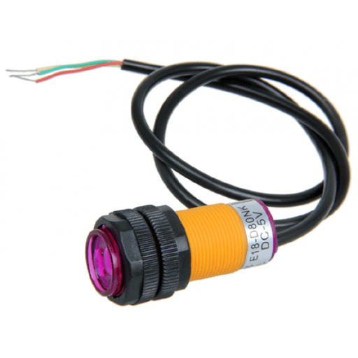 [AD138] E18-D80NK 5V Adjustable Infrared Sensor Switch 3-80cm (sensor body is about 45mm)